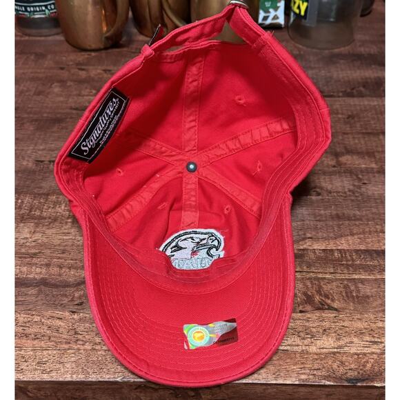 Miami RedHawks NCAA Collegiate Red Relaxed Fit Hat Adjustable Cap - Picture 5 of 7